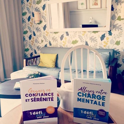 "Gagnez en confiance et sérénité", "Allégez votre charge mentale" et "Donnez du bonheur à votre couple" 1 défi positif par jour