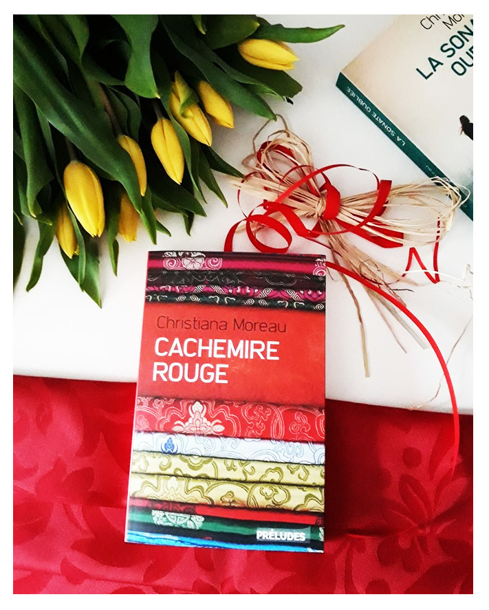 Cachemire rouge Christiana Moreau