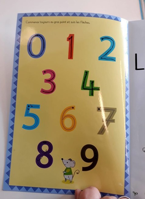 Mes petites activités effaçables Usborne les nombres