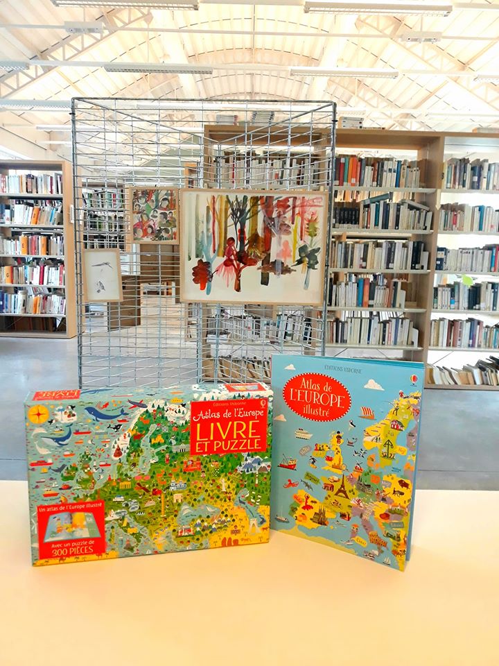 Atlas de l'Europe: livre et puzzle