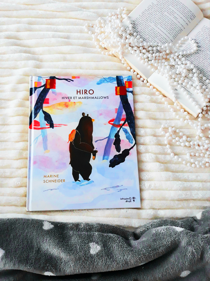 Hiro, hiver et marshmallows Texte et illustrations de Marine Schneider