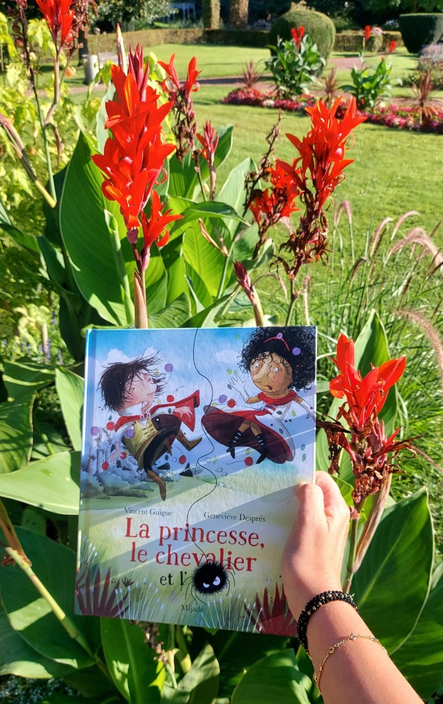 « La princesse, le chevalier et l'araignée » de Vincent Guigue et illustré par Geneviève Després