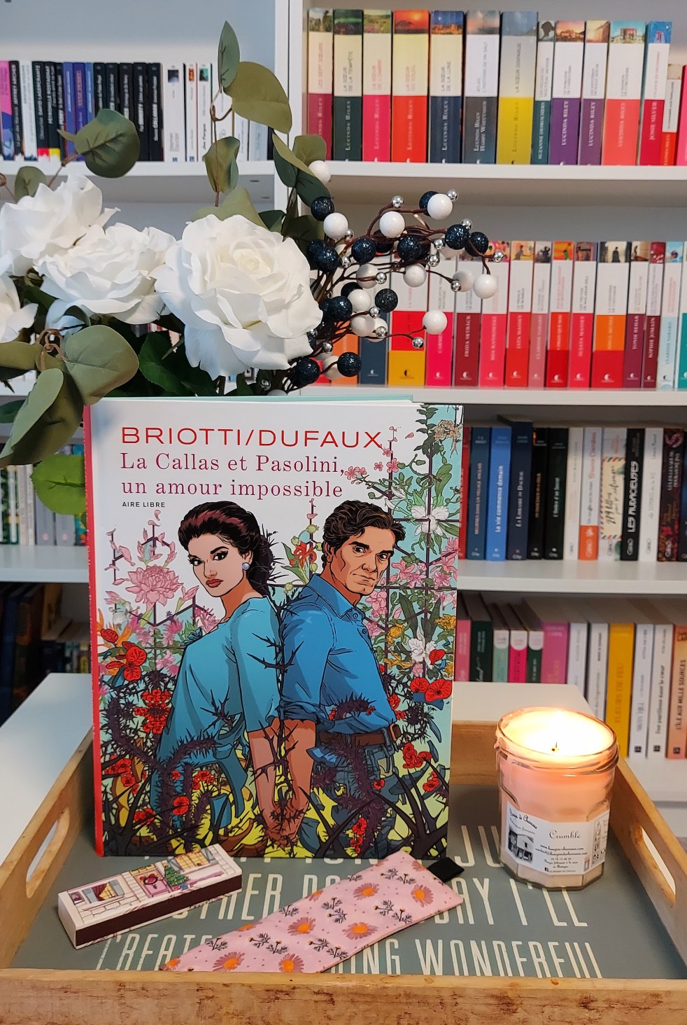 « La Callas et Pasolini, un amour impossible » est une bande dessinée de Sara Briotti et de Jean Dufaux