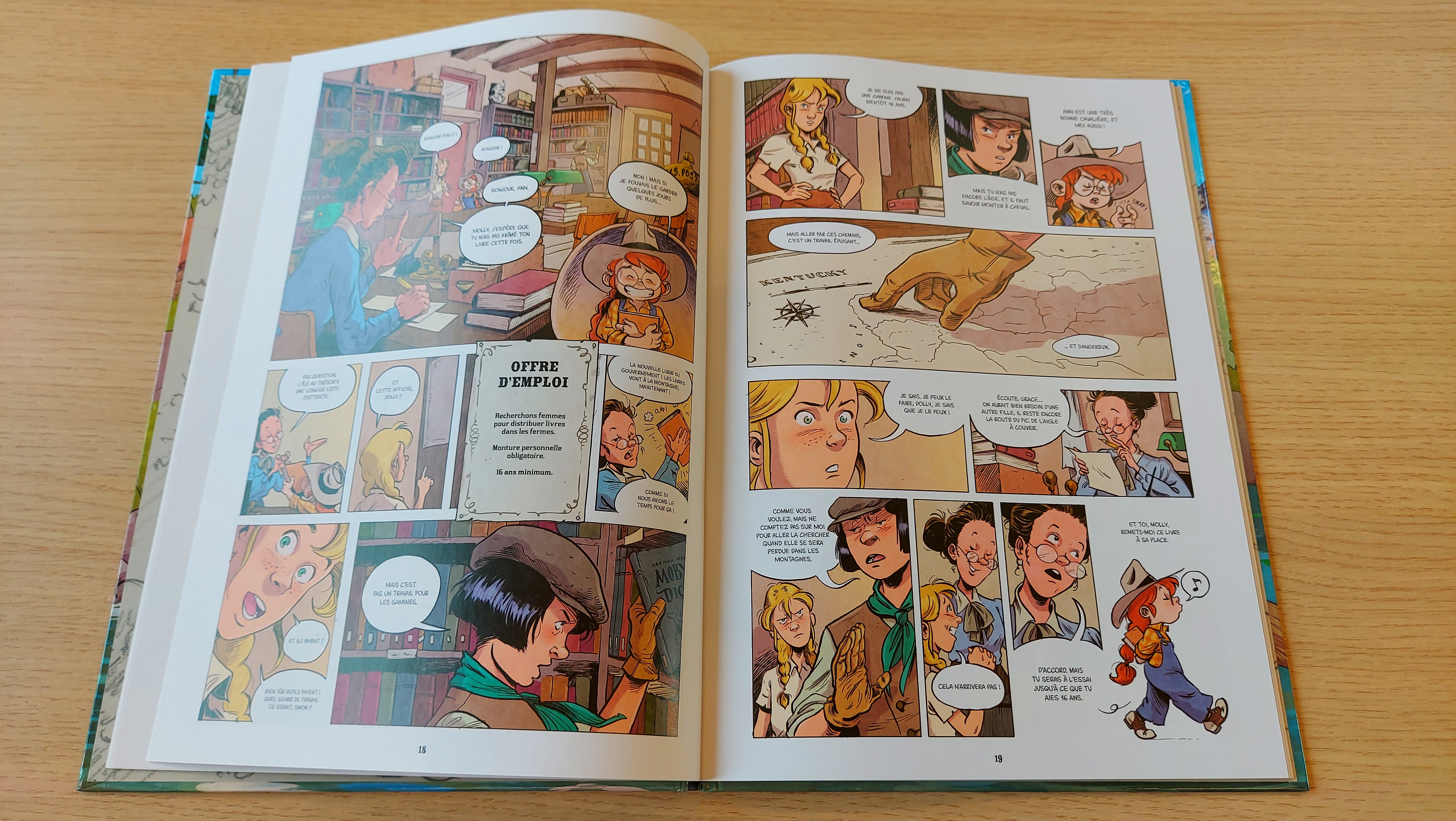 « Molly Wind 1. Bibliothécaire du Far West »