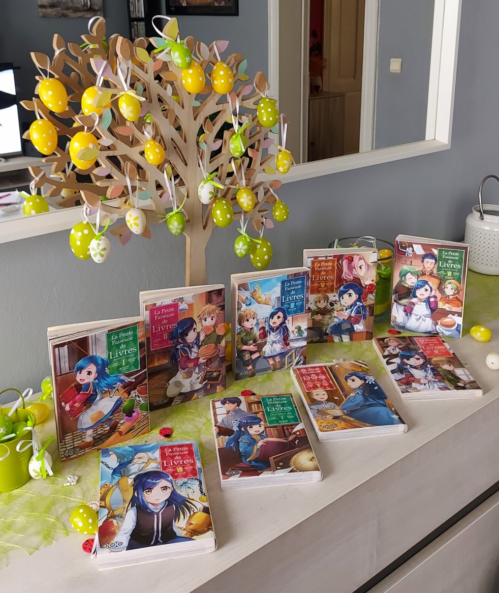 "La Petite Faiseuse de livres ", scénarisée par Miya Kazuki et illustrée par Suzuka